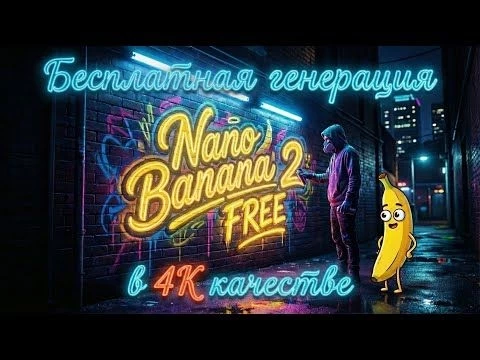 Бесплатная генерация в Nano Banana 2 + Wan 2,5 + Z Image + Midjourney + Reve и другие.