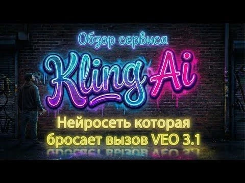 Как работать в  Kling Ai Новая версия Kлинг O1 и Video 2,6. Нейросеть которая бросает вызов Veo 3.1