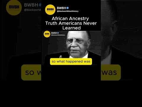 Why African Americans Never Learned Their True Roots? #blackhistory #america #shorts #blackamerica