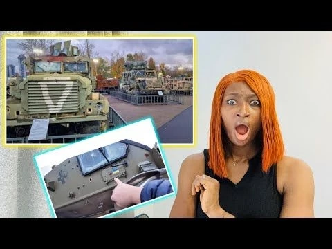 Captured NATO Equipment in the Centre of Moscow