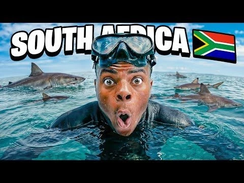 iShowSpeed Goes SHARK DIVING in South Africa!