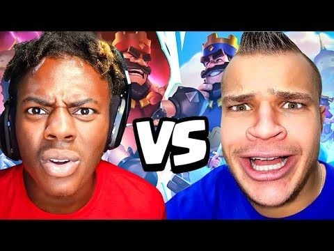 iShowSpeed vs Jynxzi Clash Royale Wager!