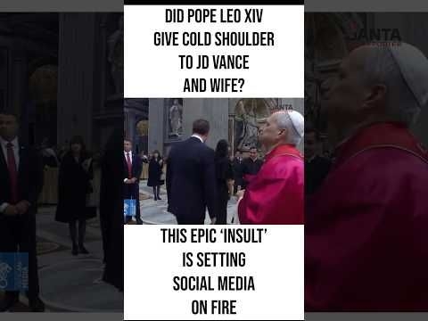New Pope’s reaction after meeting JD Vance and his wife goes viral | Janta Ka Reporter