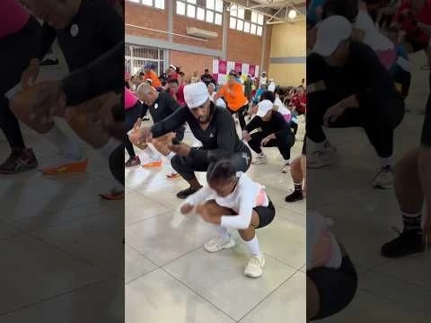 She Killed King Of Squat Workout @AeroFitSA @AerofitsaClips @aeroboxsa @nyawolomshini21