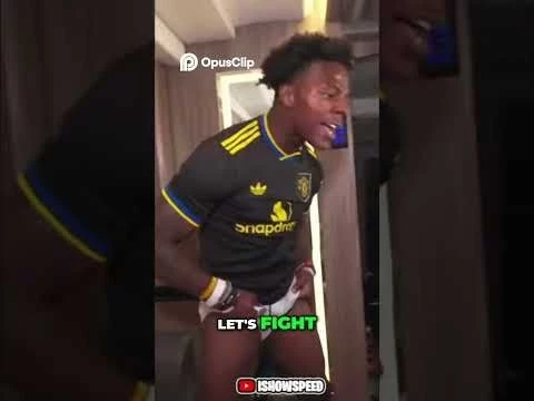 Ishowspeed meets the rizzbot! @IShowSpeed @livespeedy7451 @fun