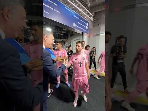 Messi aired me.. #ishowspeed