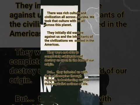 Dr Yosef Ben-Jochannan ~ The European Ain#39;t Brought Civilization Nowhere!