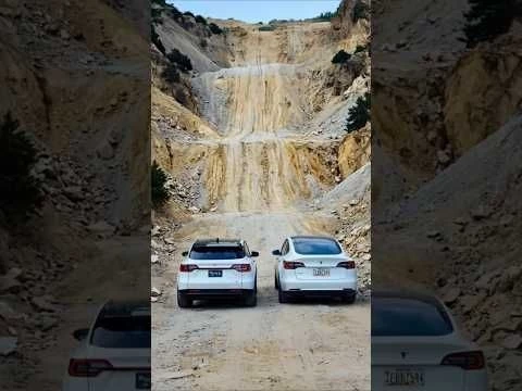 BYD vs Tesla... which one! #teslachina #offroad #tesla #byd