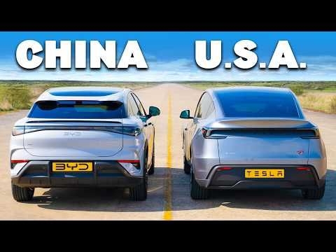 New Tesla Model Y v BYD Sealion: Ultimate review!