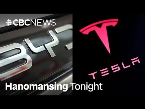 Tesla dethroned by China#39;s BYD as top global EV maker | Hanomansing Tonight