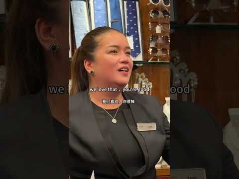 Shopping at Trump store #trump #china #donaldtrump #chinatravel