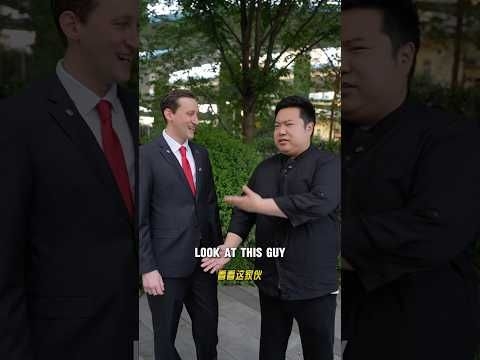 the most popular American in China right now#trump #china #chinatravel #zuckerberg @EvanKail