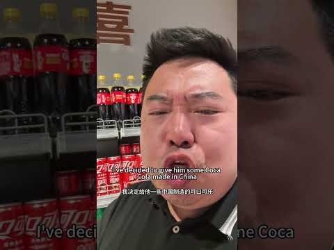 Happy birthday #trump #china #chinesefood #coke #madeinchina