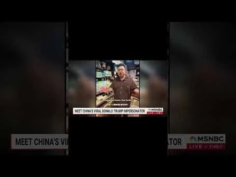 Interview with NBC news#trump #china #chinatravel #chongqing #nbc