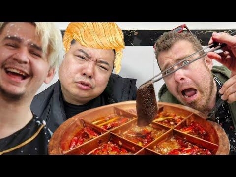 Chinese Trump Impersonator Takes me to Hotpot in Chongqing, China