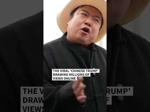 The viral #39;Chinese Trump#39; drawing millions of views online | AFP