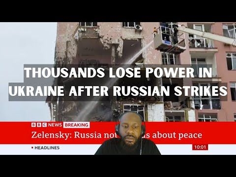 Thousands Lose Power in Ukraine after Russian Strikes