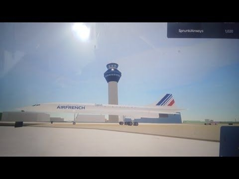 Air France Flight 4590 takeoff crash (PTFS animation)