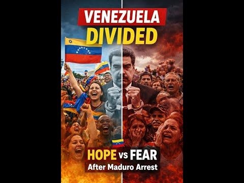 Venezuela Reacts Hope, Fear  Anger After Maduro’s Arrest  Mixed Emotions Everywhere