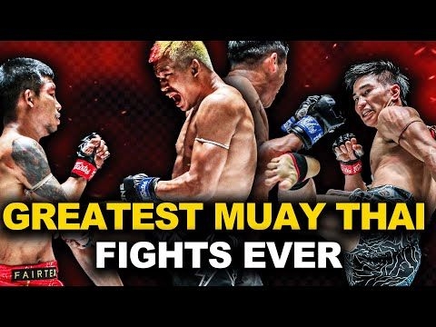 10 Of The Craziest Muay Thai Fights Ever – Rodtang, Superlek  MORE!