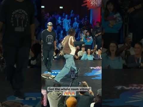 Gio is a Party at @RedBullDance #redbulldanceyourstyle