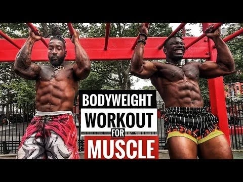 Bodyweight Workout for Muscle Gain | Saiyan Pump @BrolyGainz007 @gokupump
