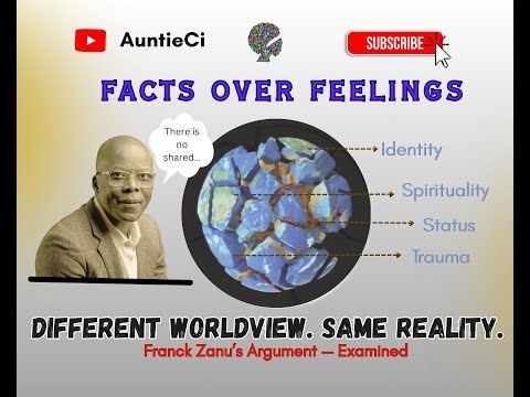 Blacks don#39;t have a HEALTHY worldview | Is Franck Zanu a grifter? #culture #identity and #evolution