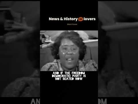 Mrs. Fannie Lou Hamer. #struggleforequality #history #america #histoire #shortvideo