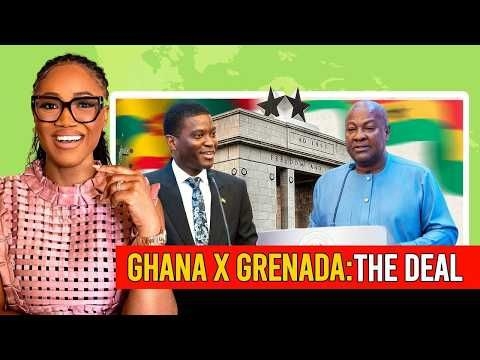 Grenada’s Prime Minister Strengthens Ties with Ghana in Historic Ancestral Visit | The BreakDown