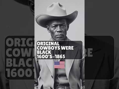 Original Cowboys Were Black - Buckle Up Grandma #blackhistory #blackcowboys #facts #cowboyhistory