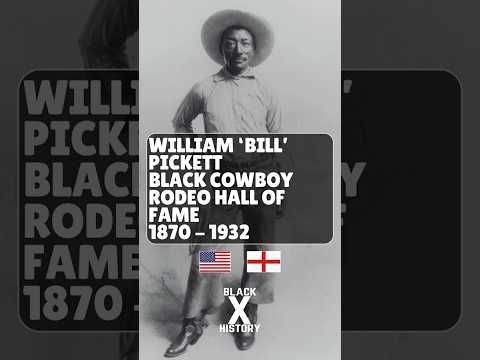 Bill Pickett - The Black Cowboy Hollywood Erased #blackhistory #blackcowboys #history #fact #rodeo