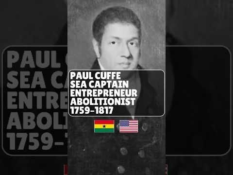 Paul Cuffe: The Black Sea Captain Who Built an Empire #blackhistory  #blackhistorymonth #history