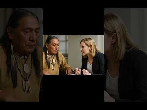 White American confronts Native American #indigenous #indigenouspeople #nativepeople #nativeamerican