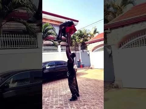 pride of Africa #acrobatics #goviral #cardiovascular #sports #athlete #duet