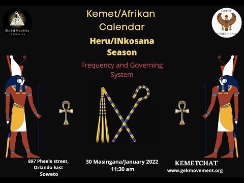 Mkhulu Nsingiza - African Calendar -Frequency And Governing System
