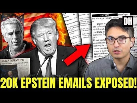 RED ALERT: 20k Leaked Epstein Emails EXPOSE Trump#39;s COVER-UP for Israel