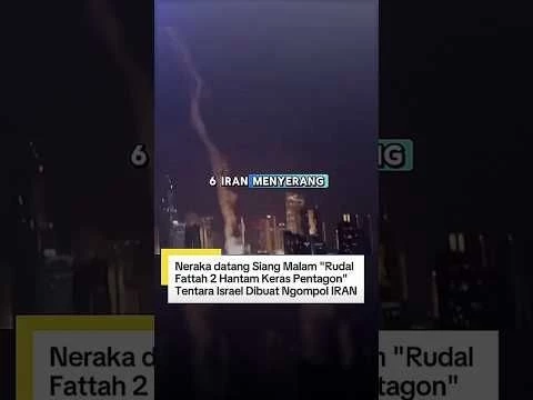 Israel Dihujani Misil Balistik Iran, Pusat Kota Porak Poranda!,SC ig: @glsport360, @Akademi Crypto