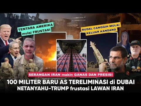 Oprasi Baru Iran Tumbangkan 100 Tentara AS “Trump dan Netanyahu Frustasi” Amarah IRAN Tak Terkendali