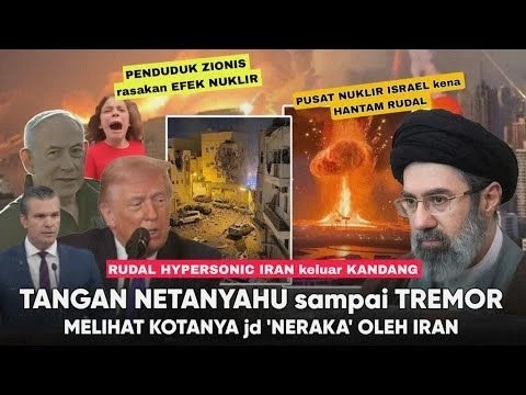 Netanyahu sampai TREMOR “Rudal Shekan Hantam Pusat Nuklir Israel” Iran Buat Neraka Di Tel Aviv