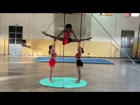AFRICAN ARTISTE MANAGEMENT TRIO HANDSTAND ACT