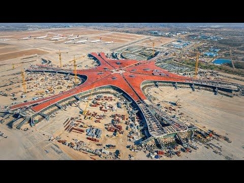 How China’s Engineers Built the World’s Largest Airport From Scratch in Just a Few Years