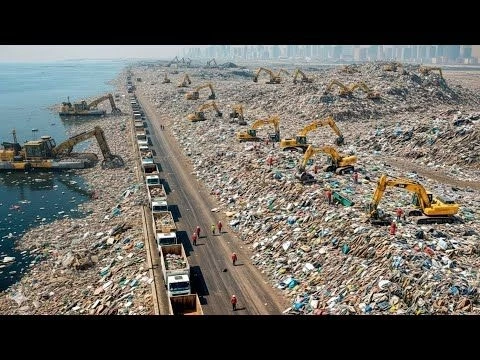 How American Engineers Extract And Recycle Millions Tons Of Plastic Waste In The Middle Ocean