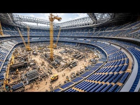 How Genius Spanish Engineers Built A Billion Dollar Stadium: Santiago Bernabéu