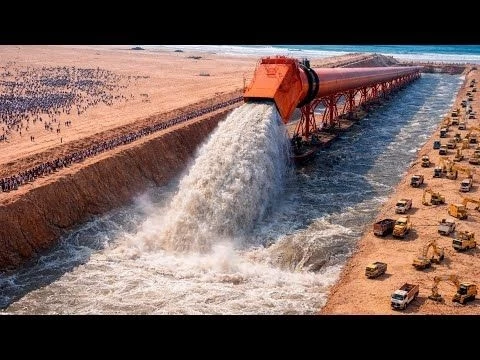 How Egypt Split Half The Sahara Desert To Built A Massive Artificial River That Change Entire Nation
