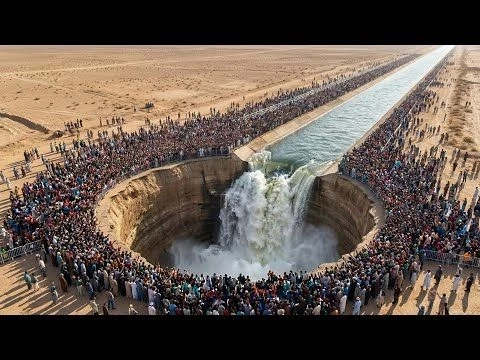 California Pours Millions Tons Of Seawater Into Drought Land Changing It After 1,000 Days No Water