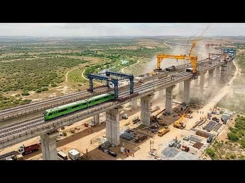 How China Built Africa’s Most Advanced Elevated Railway in Kenya in Just 3 Years