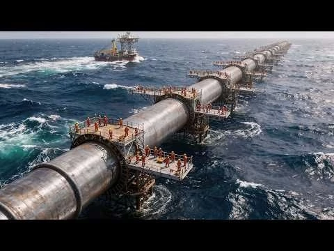 How Saudi Arabia Builds Giant Offshore Pipelines To Transport Millions Barrels Of Oil
