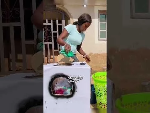 Handmade washing machine. @officialladyfaith #shorts #shortsvideo #youtube