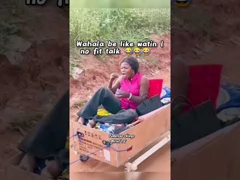 wahala be like watin I no fit talk. @officialladyfaith #funny #shorts #shortsvideo #youtube