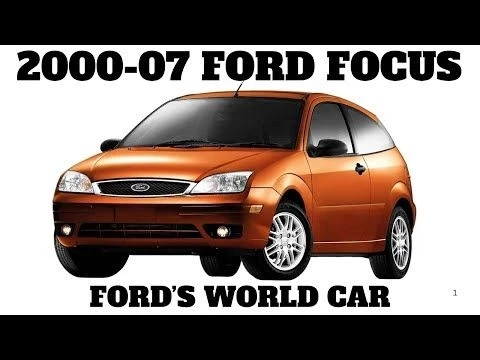 Ford Focus 1st Generation - The History Models and Options